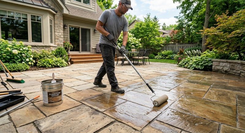 Courtyard Sealing in Redmond, WA